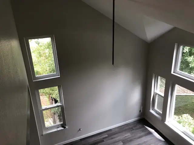 High Ceilings Room Painting Angled